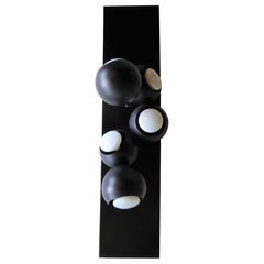 1960s Space Age Modern Molecule Sconce Bubble Wall Light in Sonneman Style