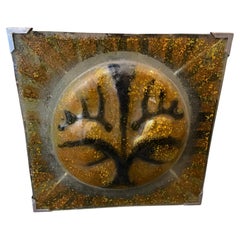 1960s Space Age Murano Glass Ceiling Light by Angelo Brotto per Esperia