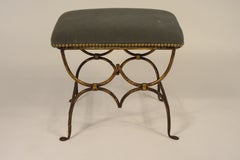 1960s Spanish Gilt Iron Bench