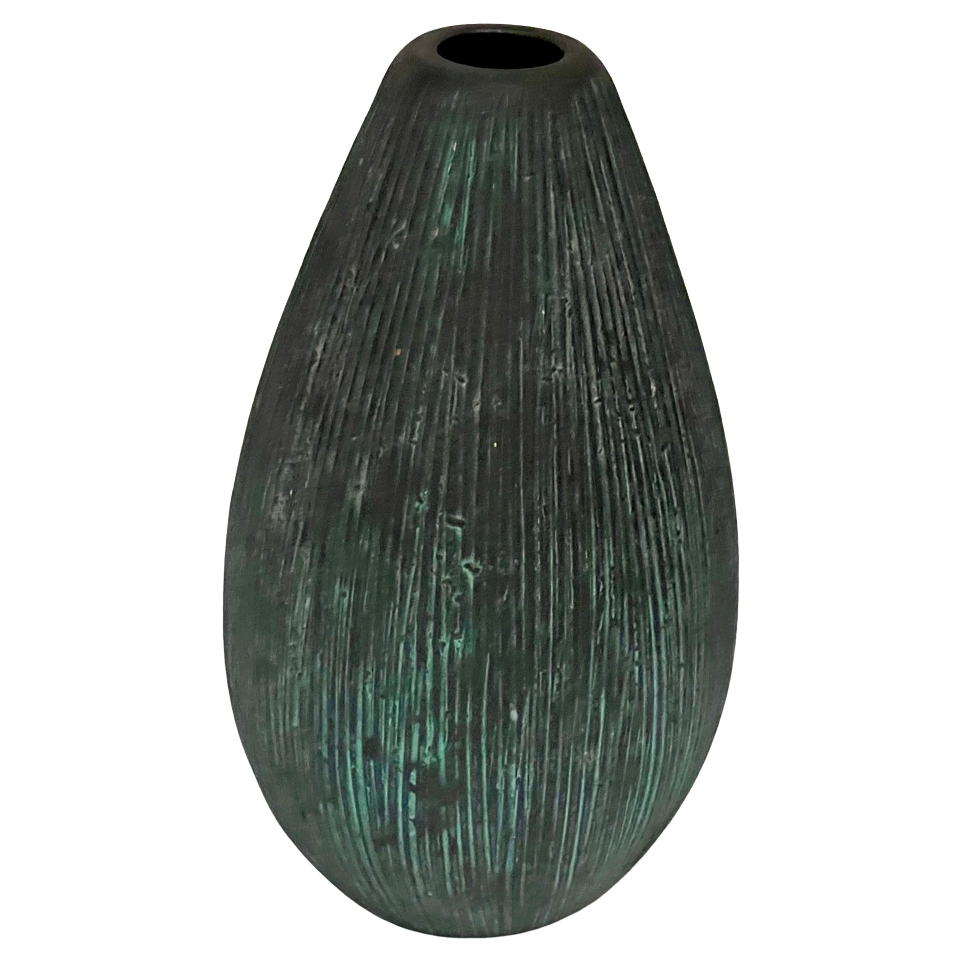 1960
s Spanish Mid Century Modern Ceramic Bud Vase by Josep Vila Signed For Sale