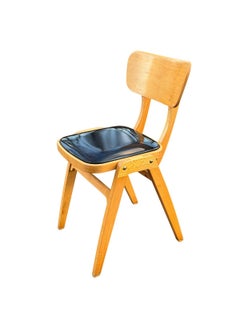 Sedie da pranzo impilabili del 1960, metà del secolo scorso, Yugoslavia