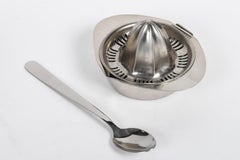 1960's Stainless Steel Lemon Squeezer, Letang & Remy, Paris.