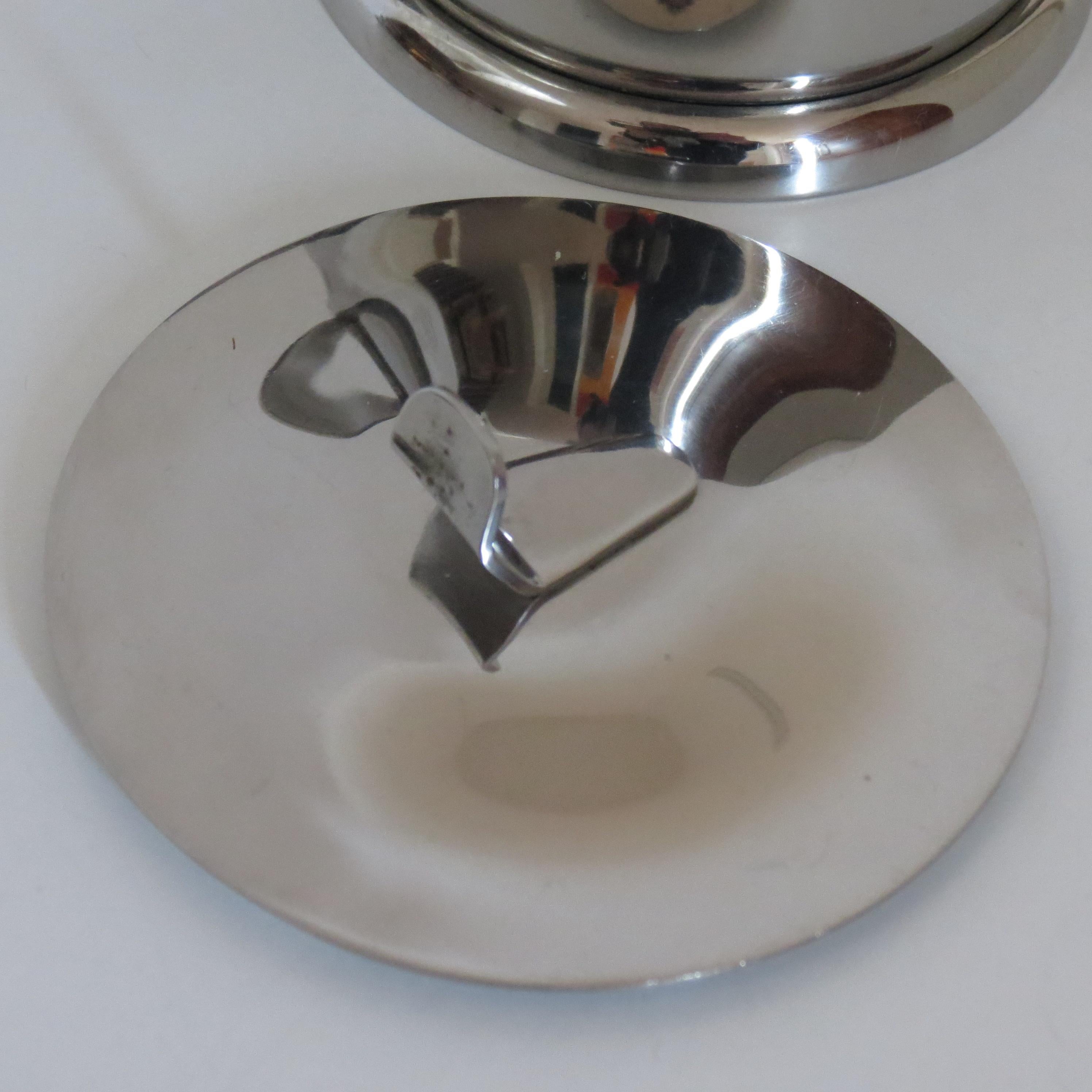 20th Century 1960s Stainless Steel Tea Set by Gense Sweden 