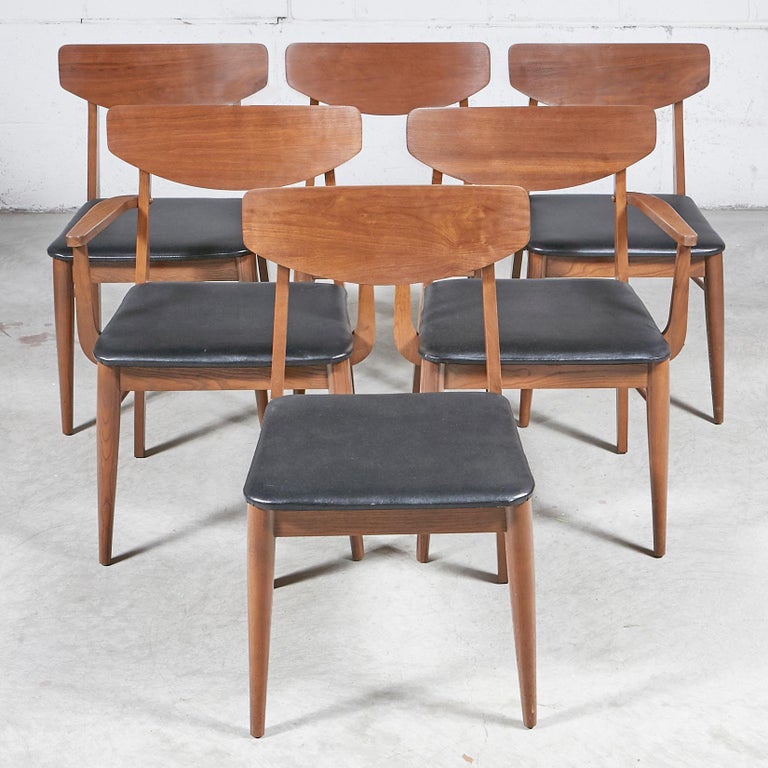 1960s Stanley Furniture Dining Chairs by Paul Browning ...