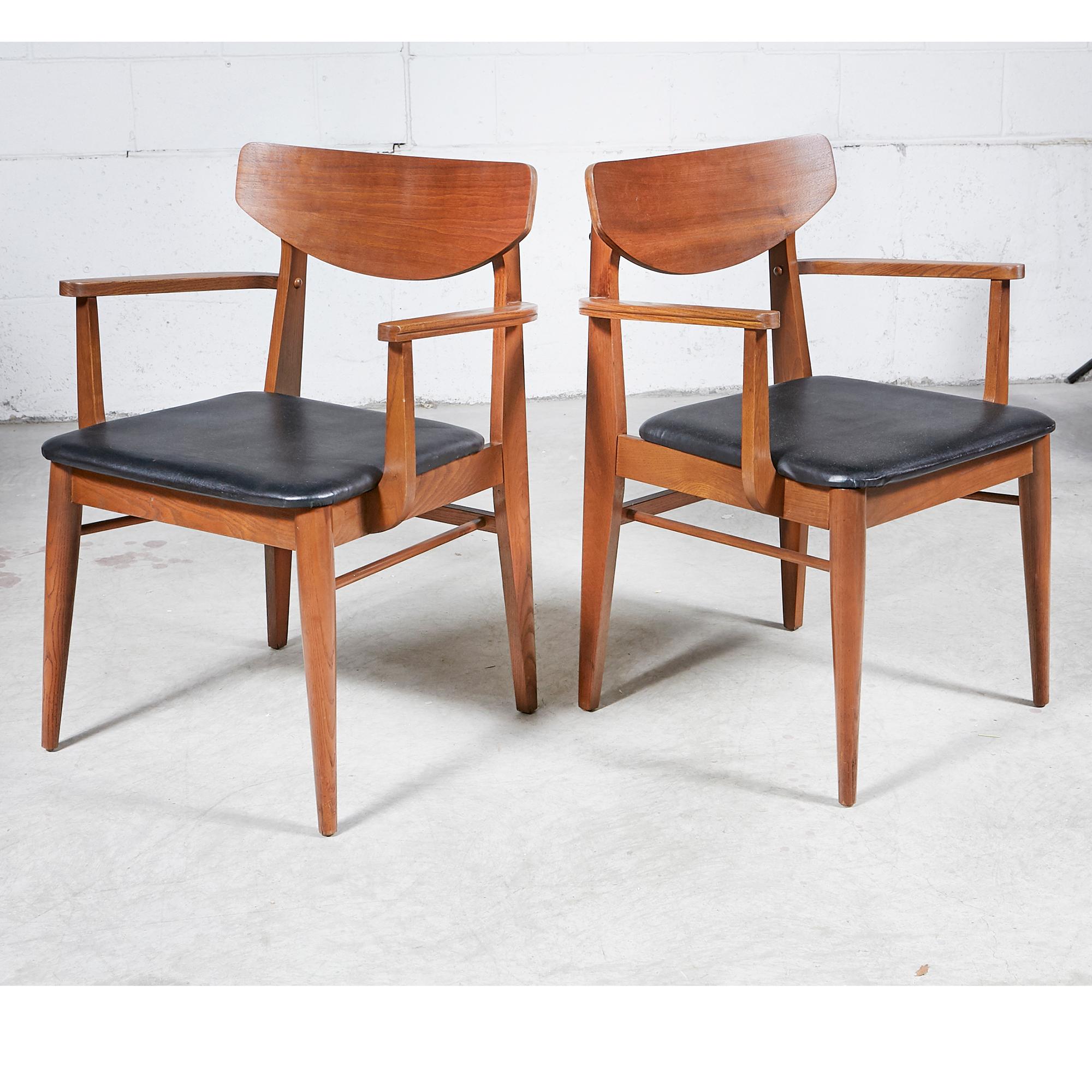 1960s Stanley Furniture Dining Chairs By Paul Browning Set Of 6 For Sale At 1stdibs