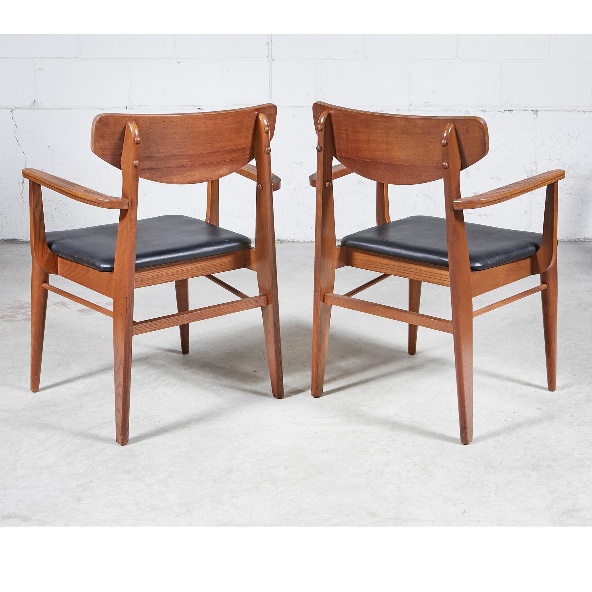 Esszimmerstühle von Paul Browning, 6er-Set, Stanley Furniture, 1960er Jahre im Zustand „Gut“ im Angebot in Amherst, NH