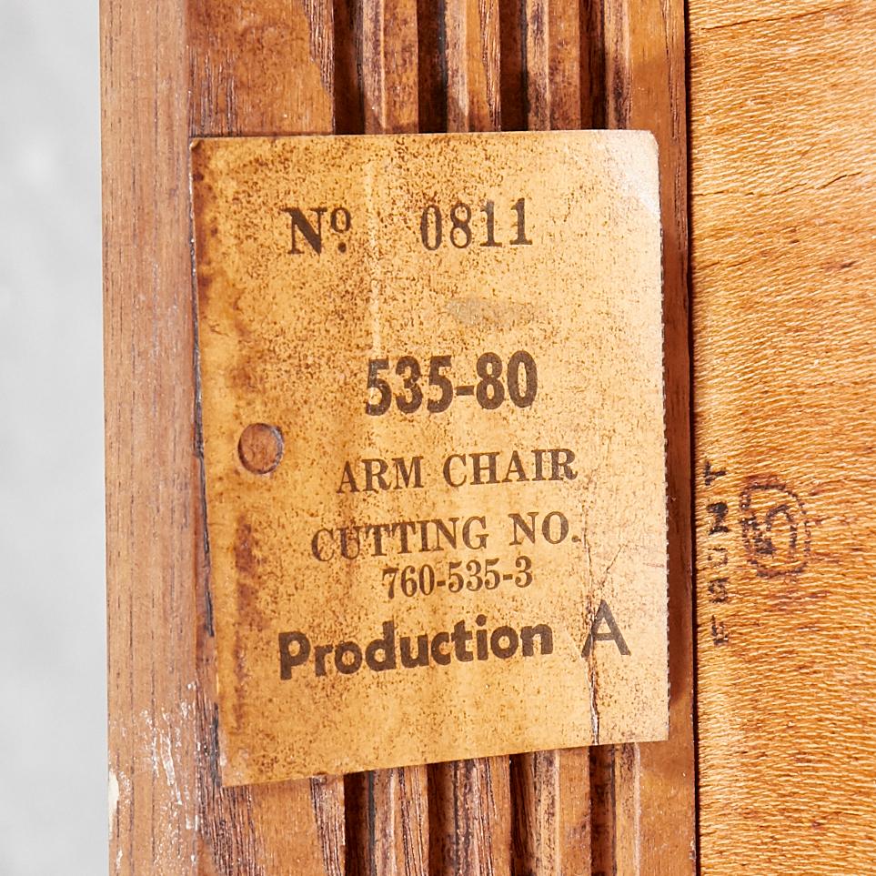 Esszimmerstühle von Paul Browning, 6er-Set, Stanley Furniture, 1960er Jahre (Naugahyde) im Angebot