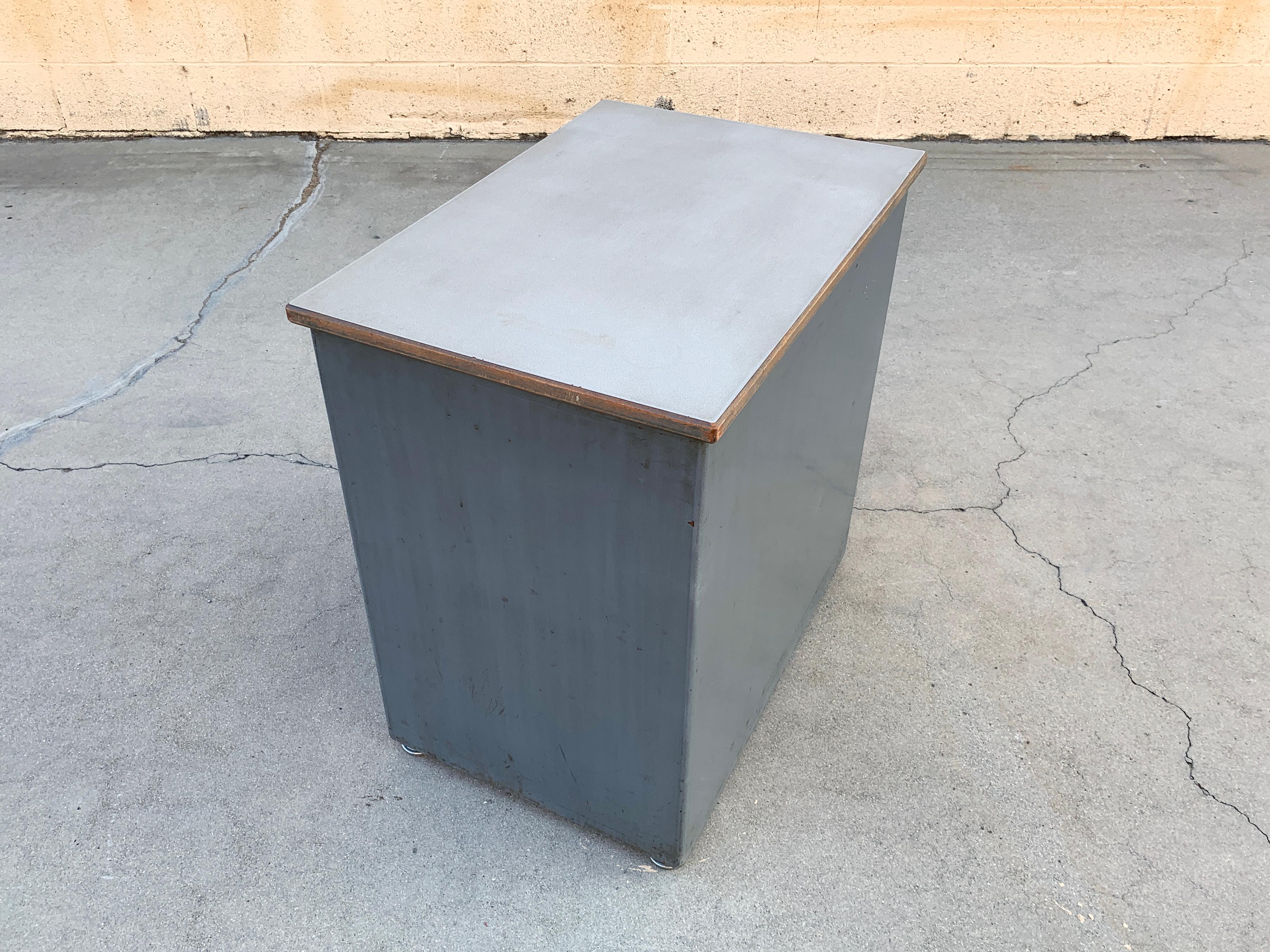 1960s Steel Office Cabinet by Tab Products 1