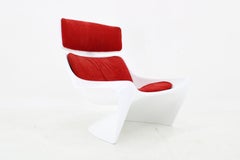 1960s Steen Ostergaard 'President' Fiberglass Lounge Chair for Cado, Denmark