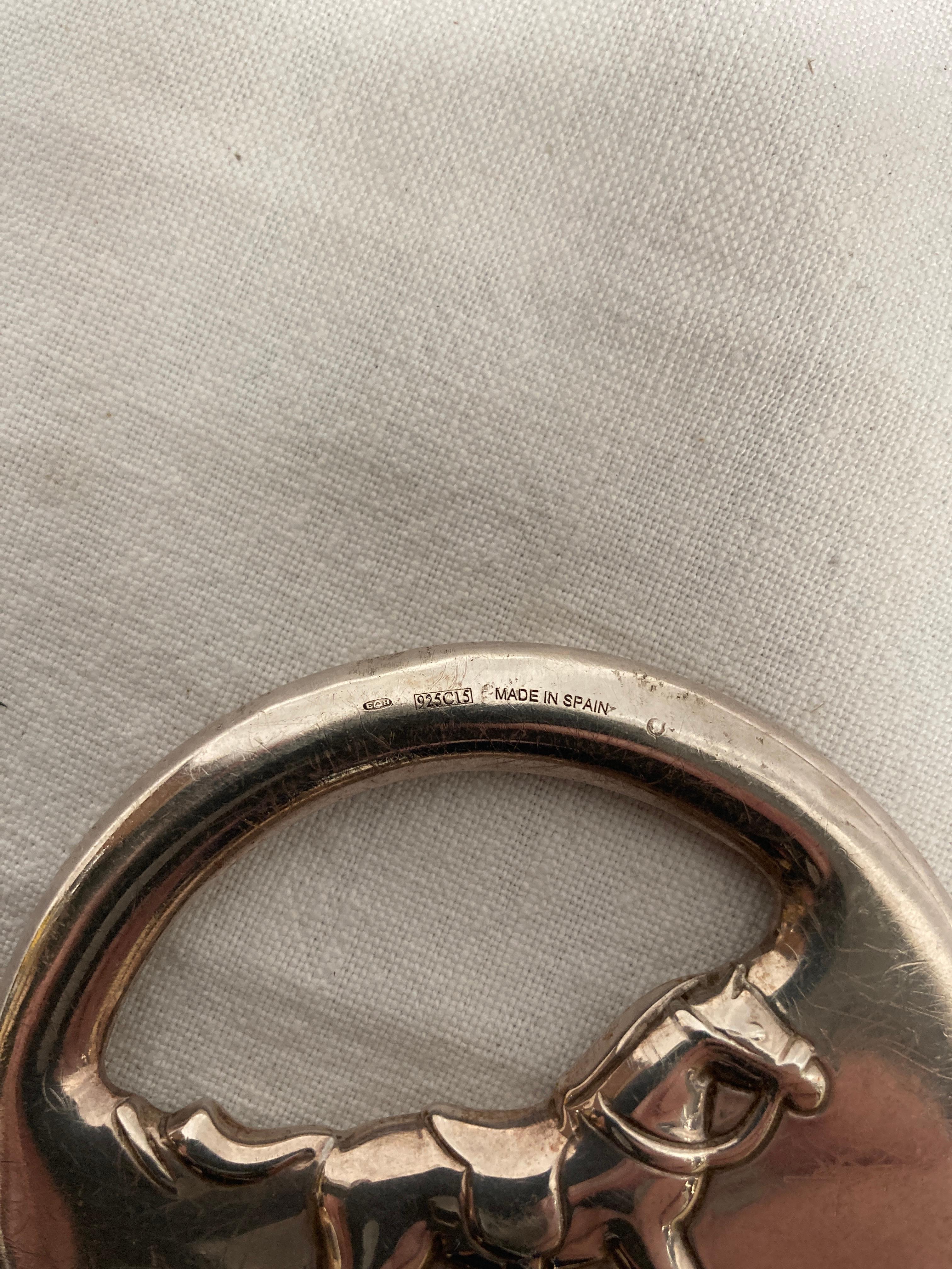 Juguete sonajero de plata de ley de 1960 de Hermès Francés en venta