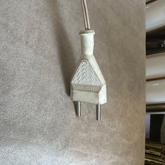 Lampe de bureau Spoutnik en aluminium et laiton de style Stilnovo, mi-siècle moderne, années 1960