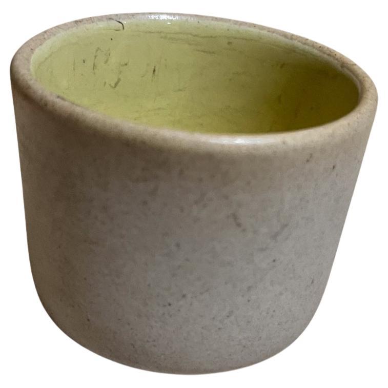 Stein-Keramik-Kunst-Tin-Vase, Zinn, Pigeon-Schmiedeeisen, Tennessee, 1960er Jahre im Angebot