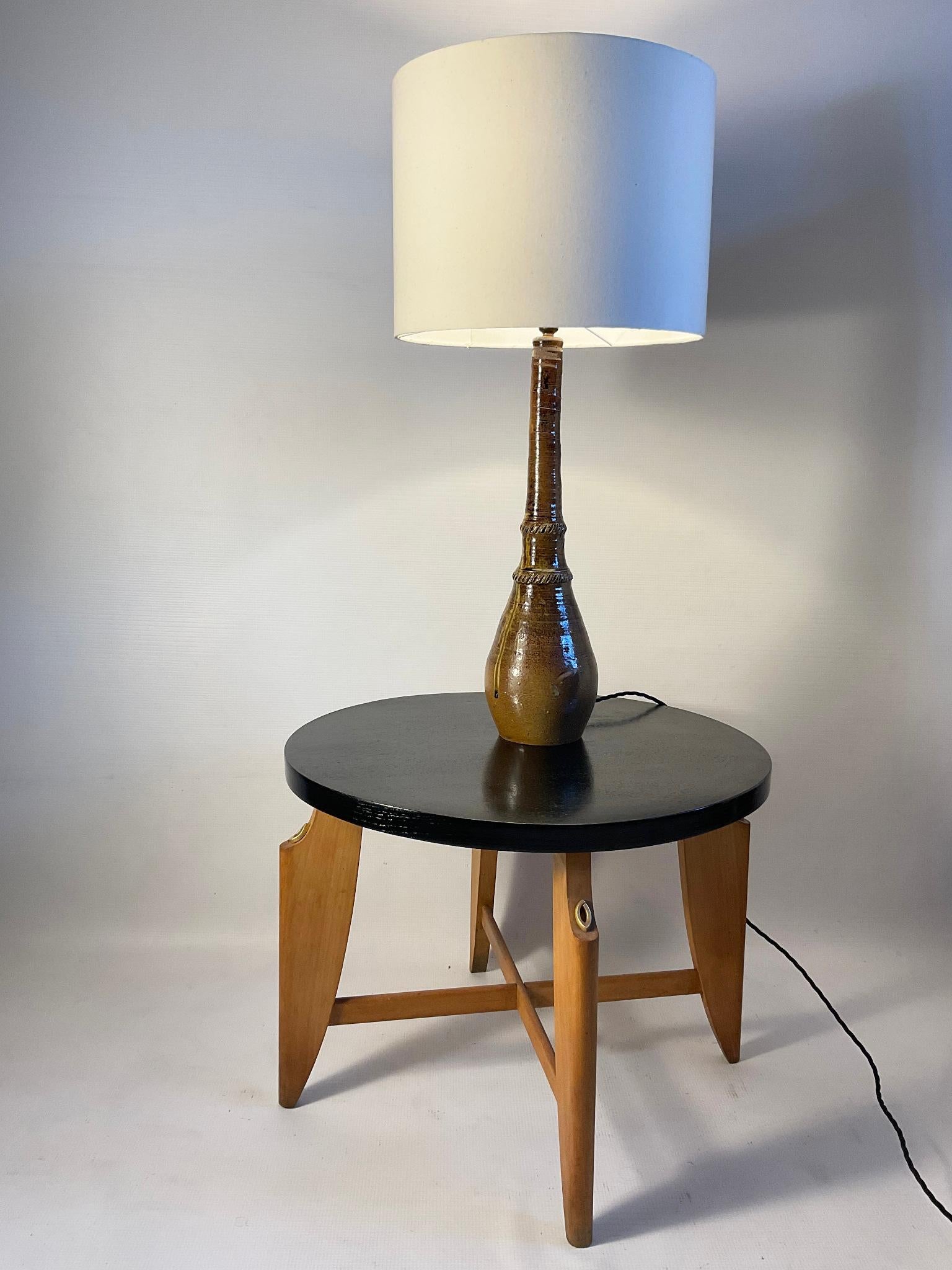1960er Jahre Tischlampe aus dem Studio Pottery von 