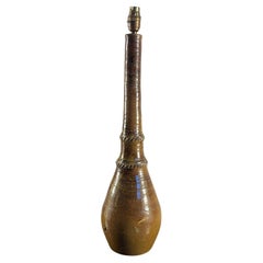 1960s Table Lamp from The Studio Pottery of "Saint-Amand-en-Puisaye" France