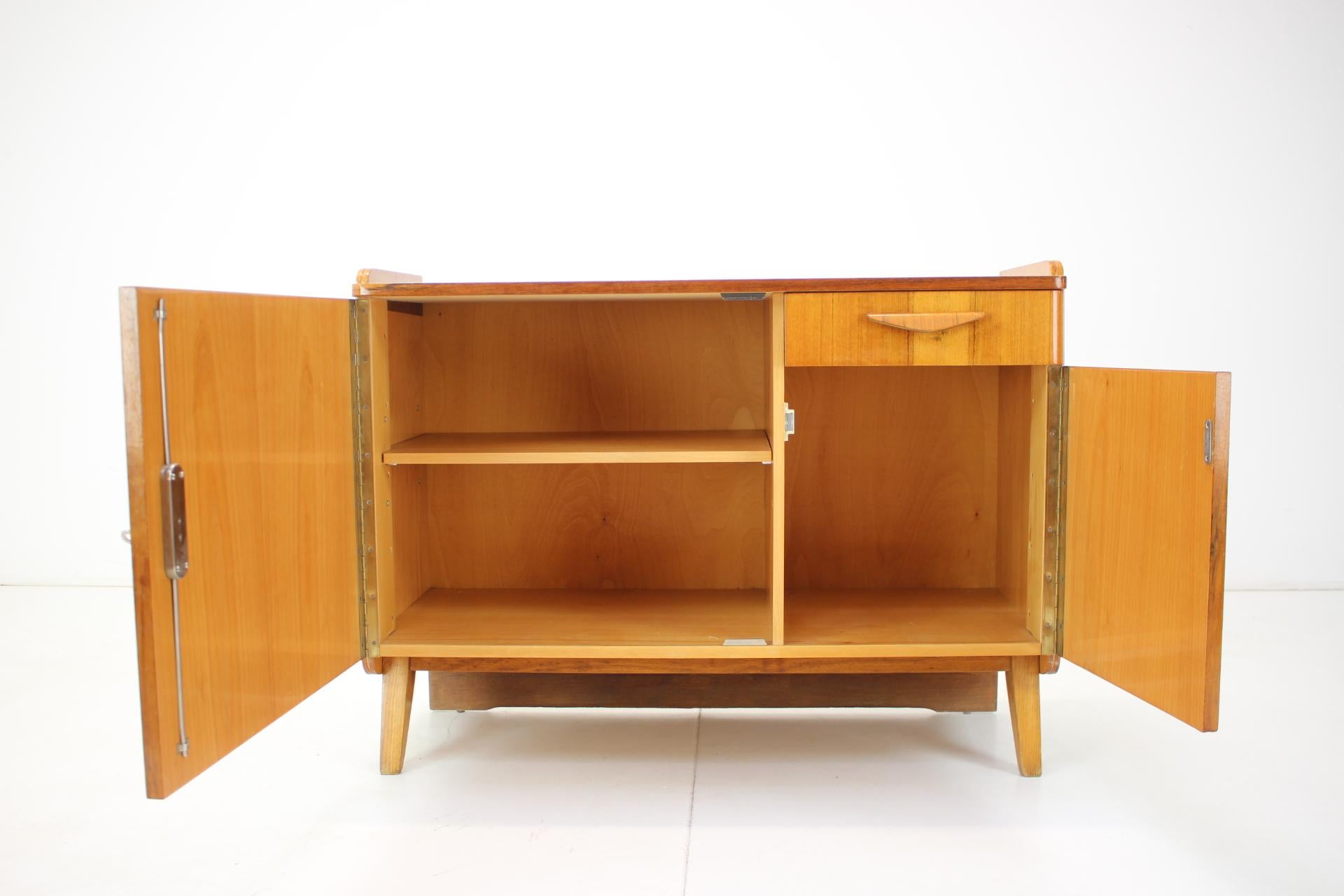 Mid-Century Modern 1960s Storage Cabinet by Tatra Pravenec, Designed F.Jirak, Czechoslovakia For Sale