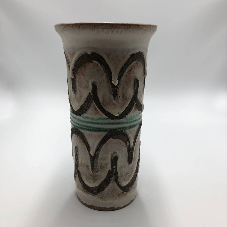 1960s Strehla West Germany Vase In Good Condition For Sale In Achterveld, NL