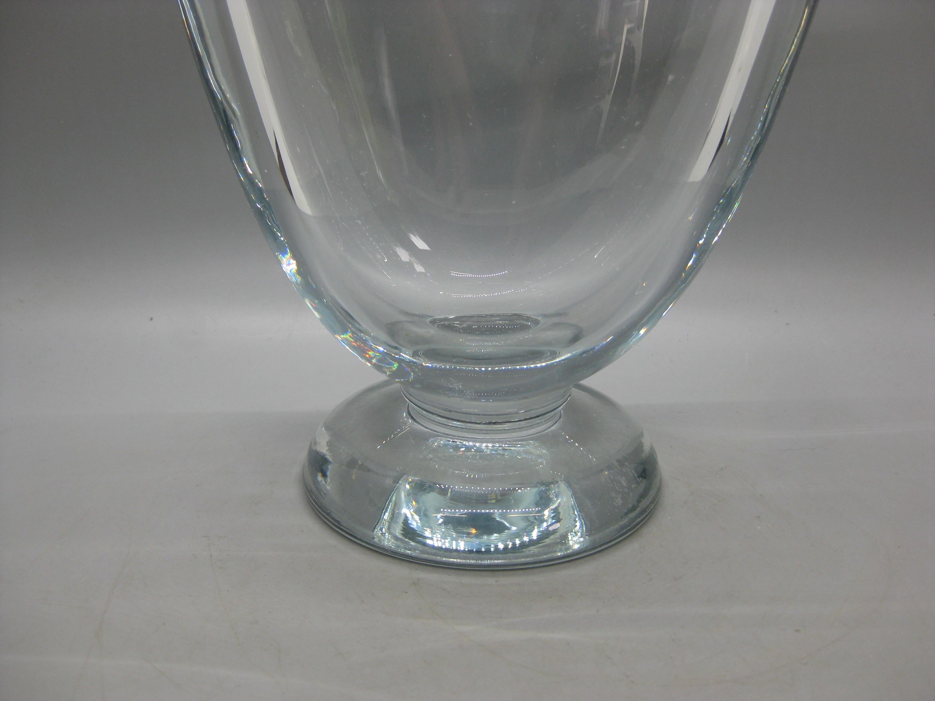 Svedese Vaso in vetro artistico Strombergshyttan By Astra Stromberg Made in Sweden del 1960 in vendita