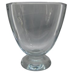 Vase en verre d'art Strombergshyttan d'Astra Stromberg fabriqué en Suède, années 1960