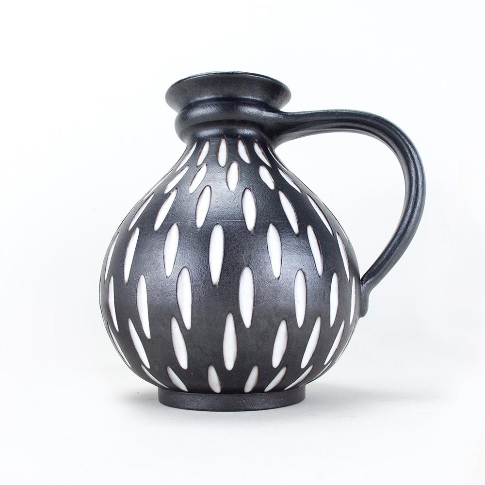 Mid-Century moderno Vaso in Studio Ceramics degli anni '60 di Wilhelm & Elly Kuch, Germania in vendita