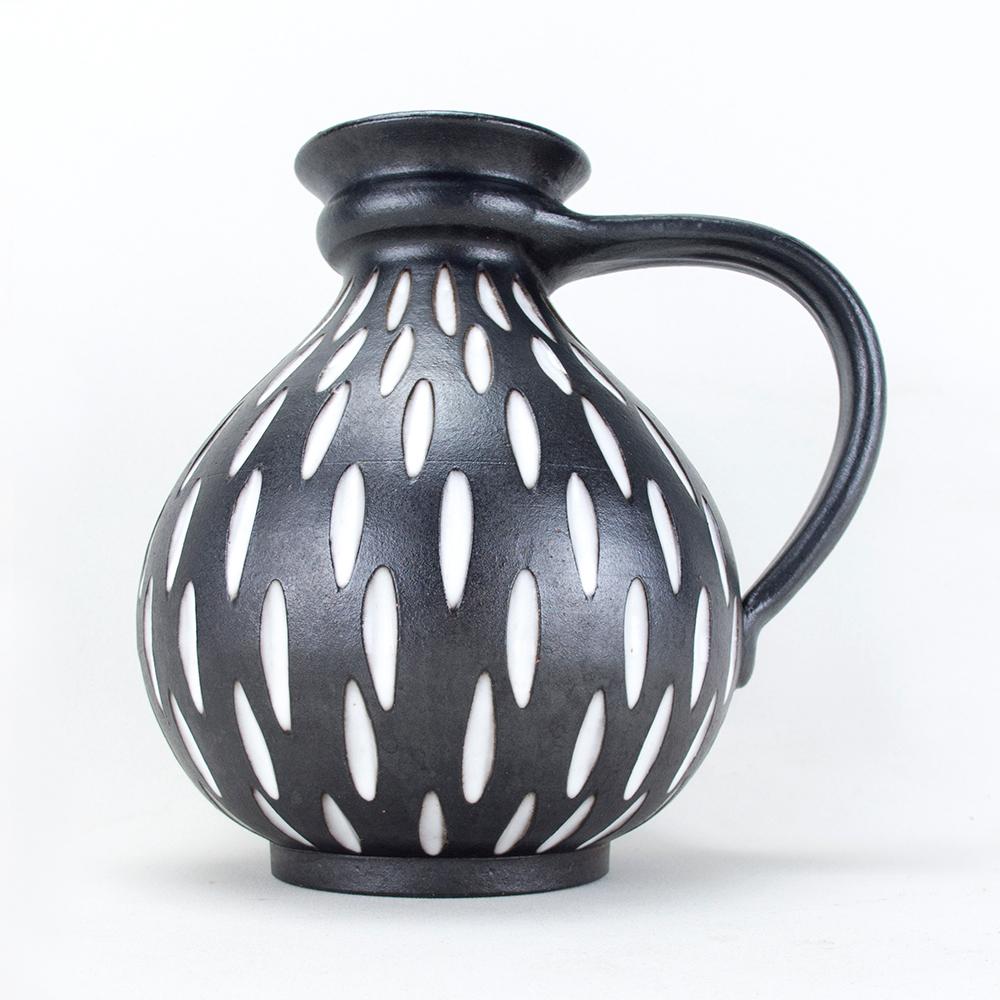 Tedesco Vaso in Studio Ceramics degli anni '60 di Wilhelm & Elly Kuch, Germania in vendita