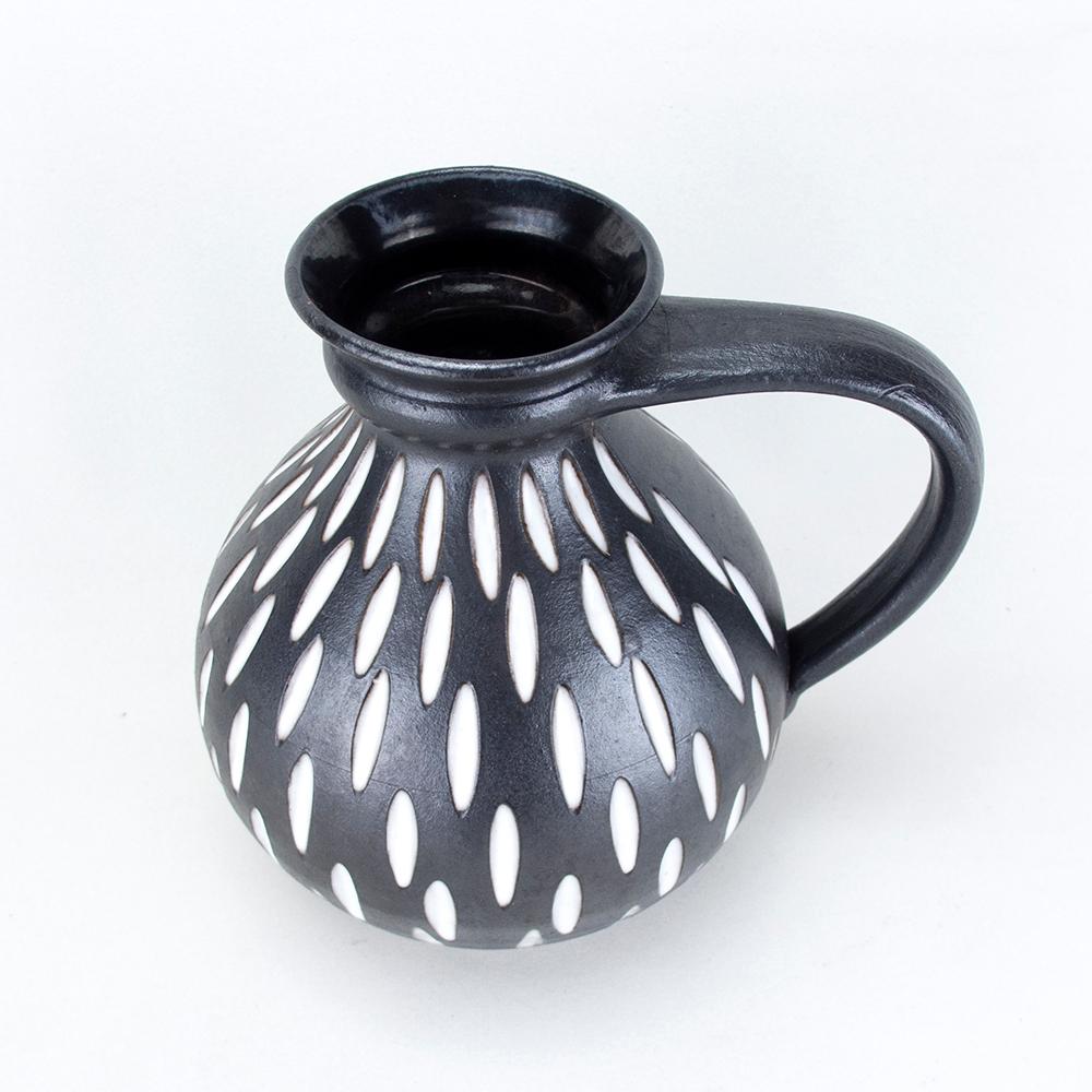 Vaso in Studio Ceramics degli anni '60 di Wilhelm & Elly Kuch, Germania In condizioni buone in vendita a Regensburg, DE