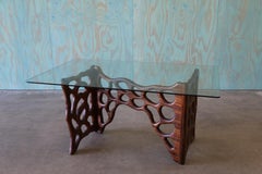 1960s Studio Craft Z-Base Dining Table / Desk After Gino Russo