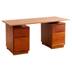 1960s Studio Made Live Edge Desk