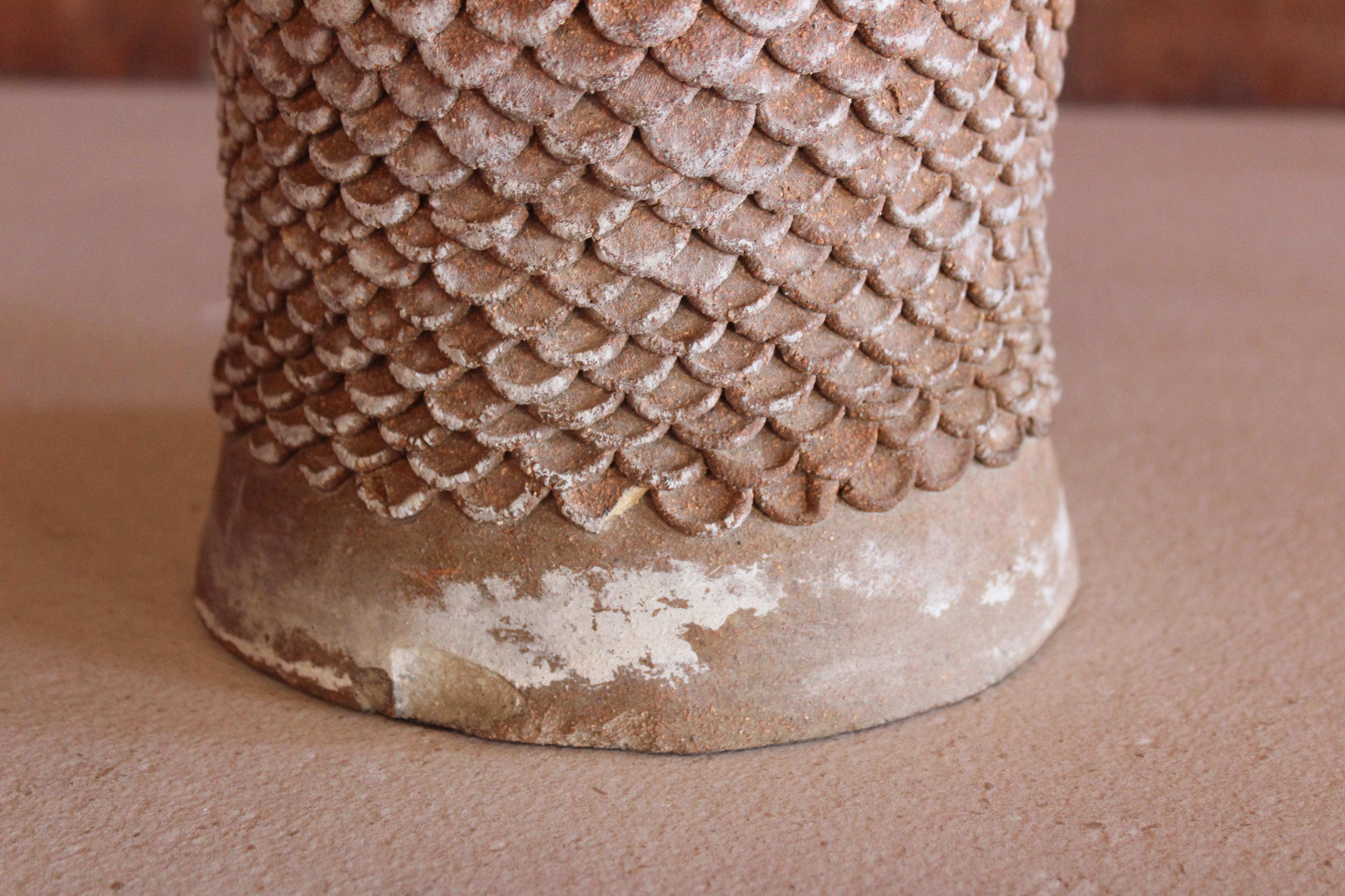 1960s Studio Pottery Stoneware Table Lamp 3