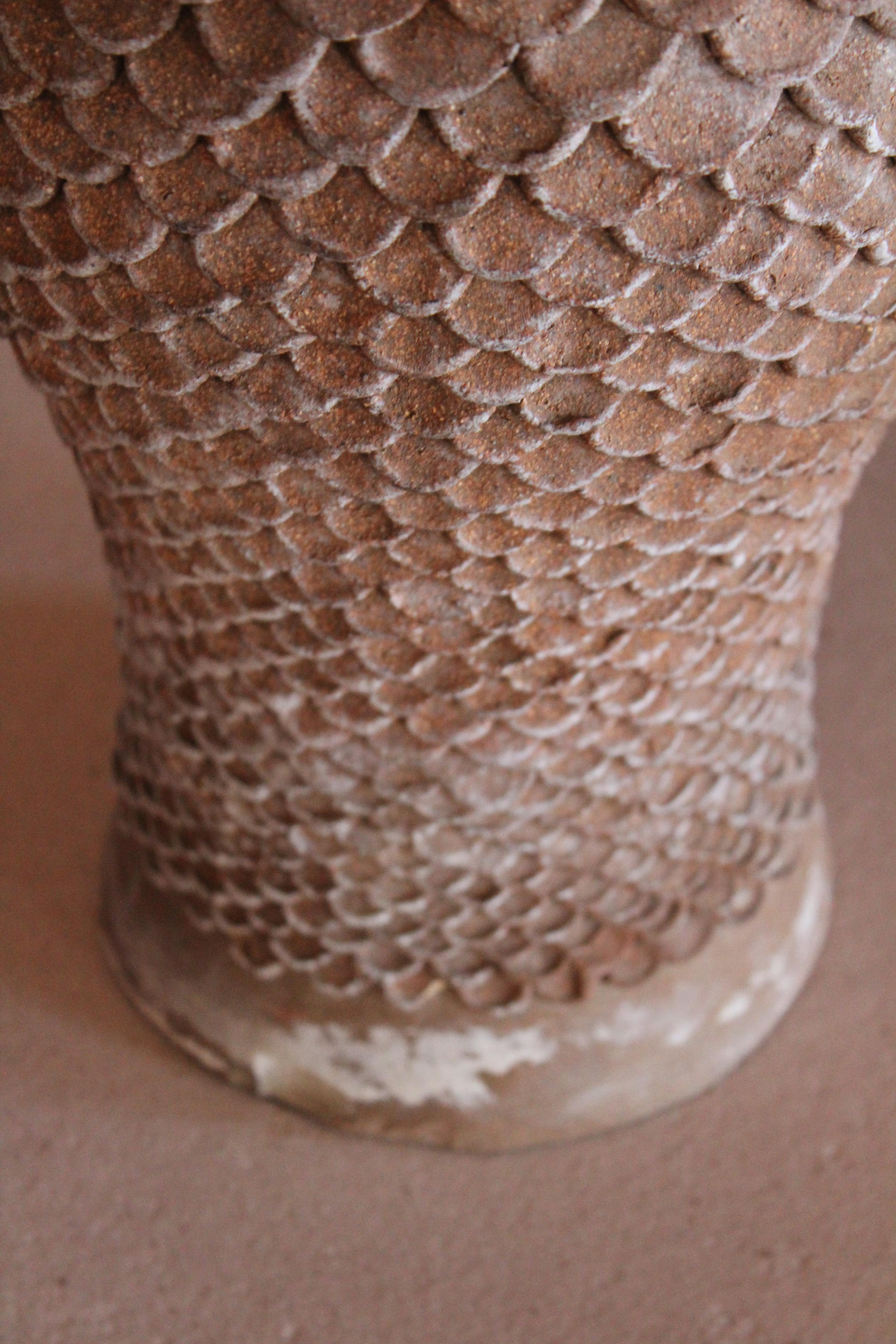 1960s Studio Pottery Stoneware Table Lamp 2