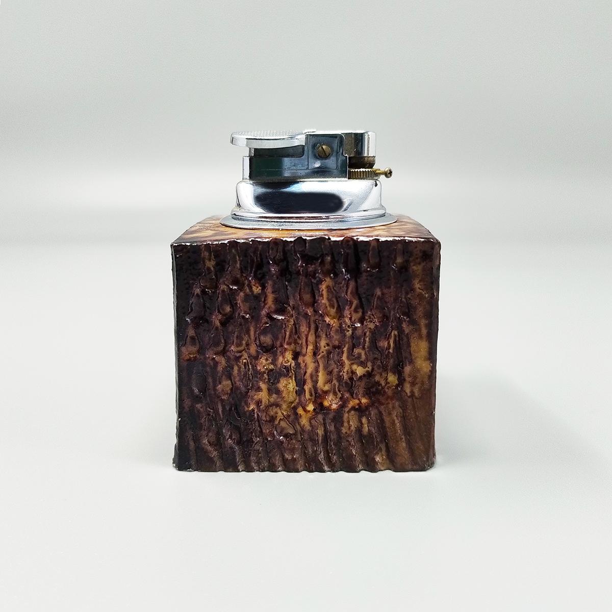 Italian 1960s, Stunning Alabaster Smoking Set by Romano Bianchi For Sale