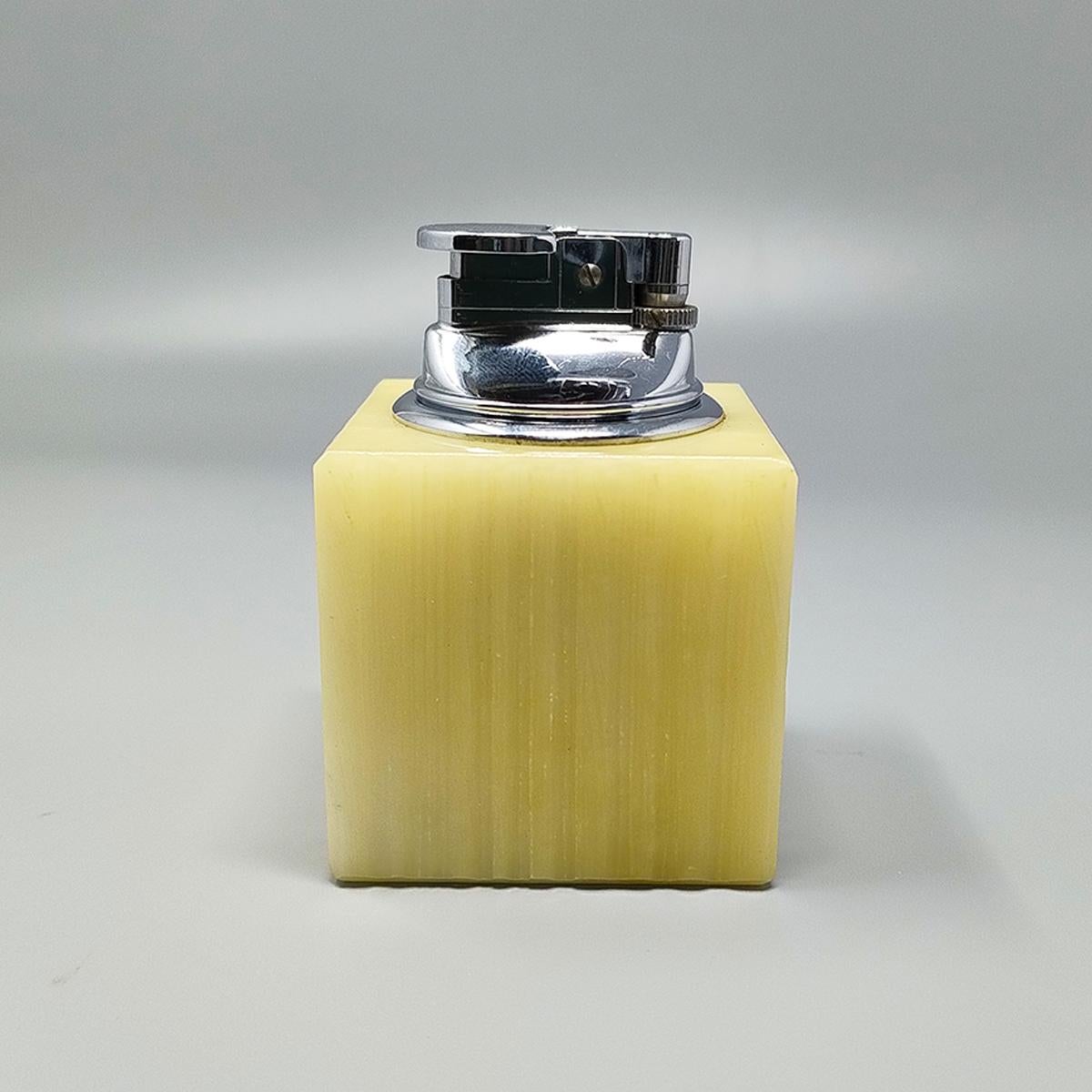1960s, Stunning Alabaster Smoking Set by Romano Bianchi For Sale 1