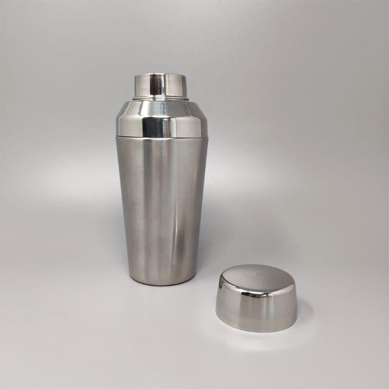 Mid-Century Modern 1960s Stunning Cocktail Shaker AMC in Stainless Steel, Made in Germany For Sale