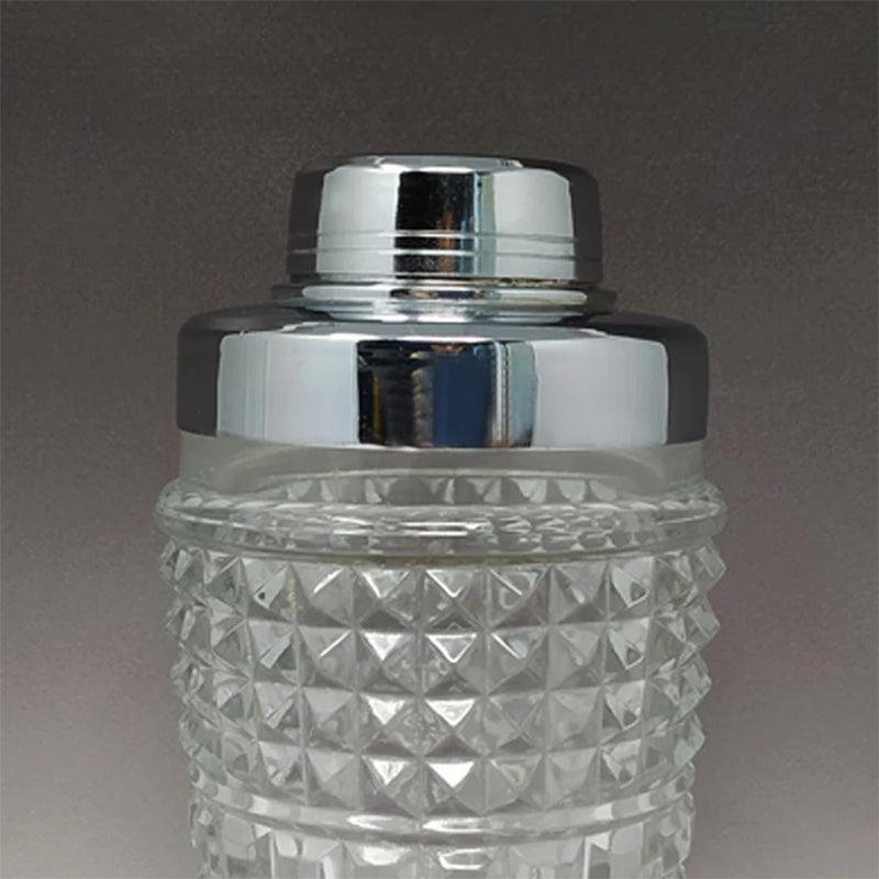 1960 Stupendo shaker da cocktail in cristallo tagliato. Prodotto in Italia In condizioni ottime a Milano, IT