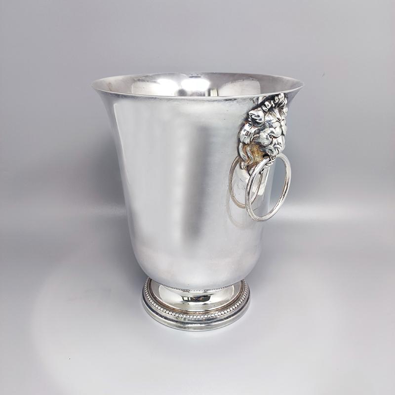 French 1960s Stunning Ice Bucket 20GNS. Made in France. For Sale