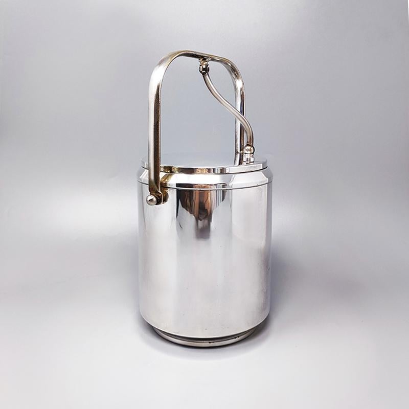Mid-Century Modern 1960s Stunning Ice Bucket by Aldo Tura for Macabo, Made in Italy