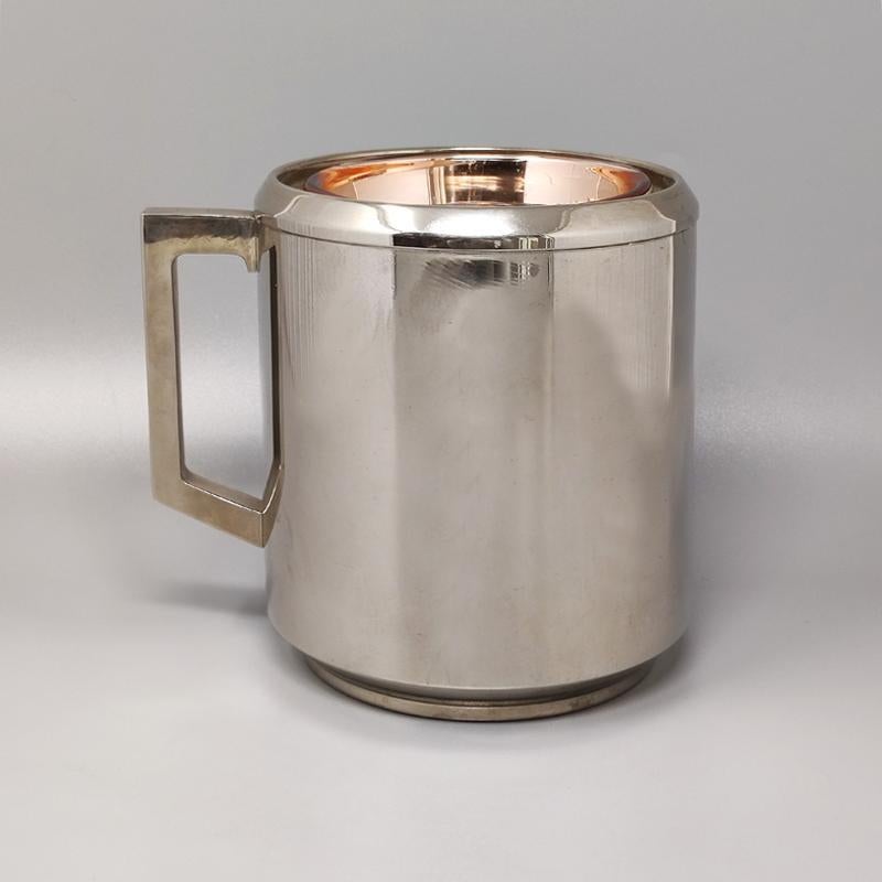 Italian 1960s Stunning Ice Bucket by Aldo Tura for Macabo. Made in Italy. For Sale