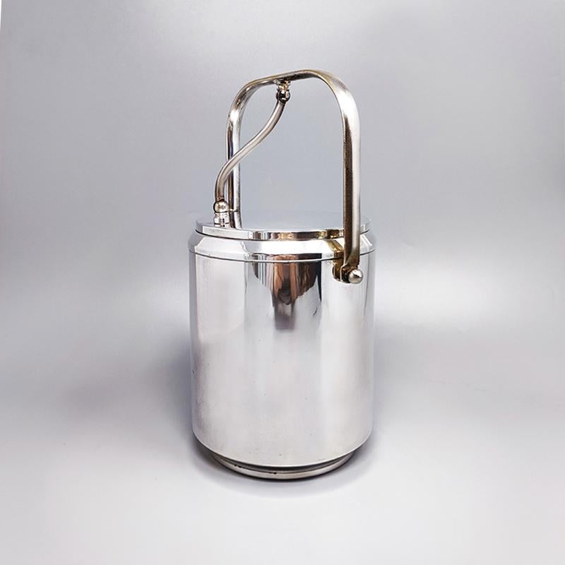 Italian 1960s Stunning Ice Bucket by Aldo Tura for Macabo, Made in Italy