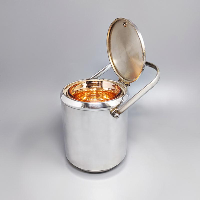 Mid-20th Century 1960s Stunning Ice Bucket by Aldo Tura for Macabo, Made in Italy