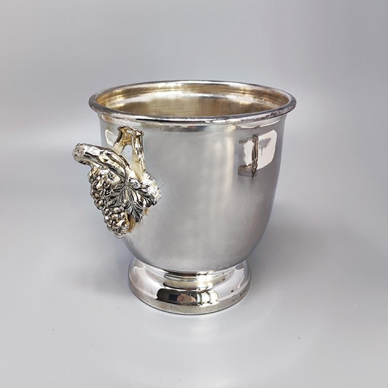 Mid-Century Modern 1960s Stunning Ice Bucket by Zanetta, Made in Italy For Sale