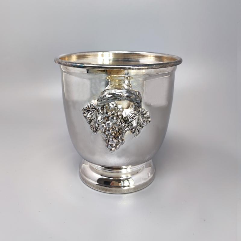 Italian 1960s Stunning Ice Bucket by Zanetta, Made in Italy For Sale