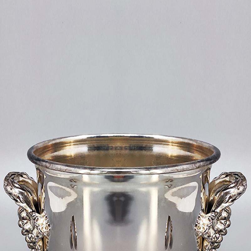 1960s Stunning Ice Bucket by Zanetta, Made in Italy In Excellent Condition For Sale In Milano, IT