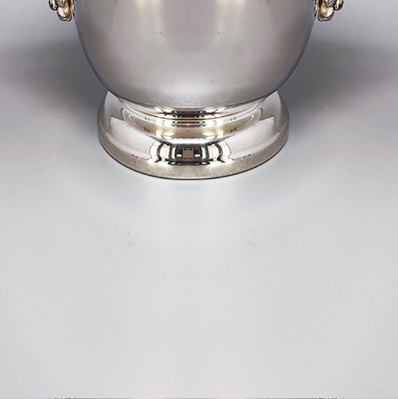 Mid-20th Century 1960s Stunning Ice Bucket by Zanetta, Made in Italy For Sale