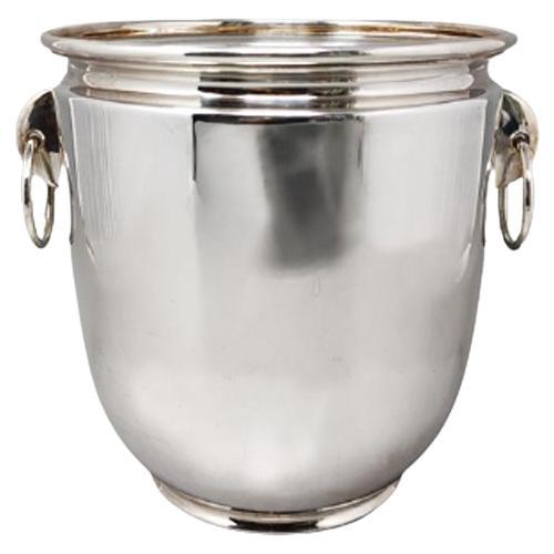 1960s Stunning Purple Ice Bucket Hand Carved In Murano Glass. Made in