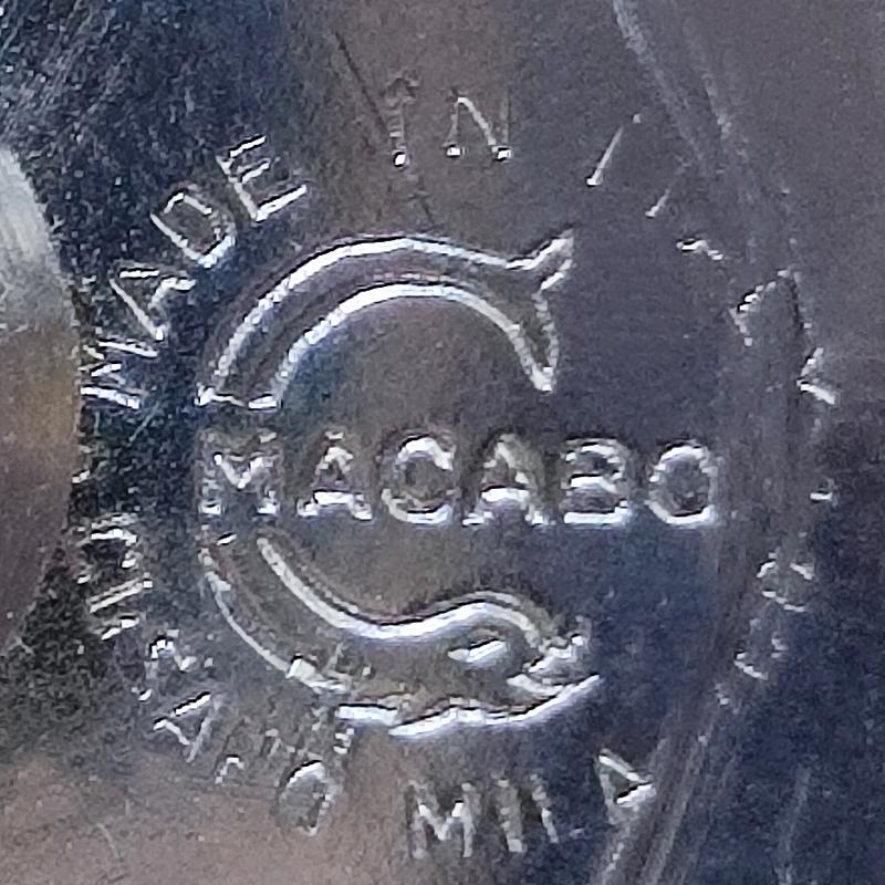1960s Stunning Ice Bucket in Stainless Steel by Aldo Tura for Macabo Metal en venta
