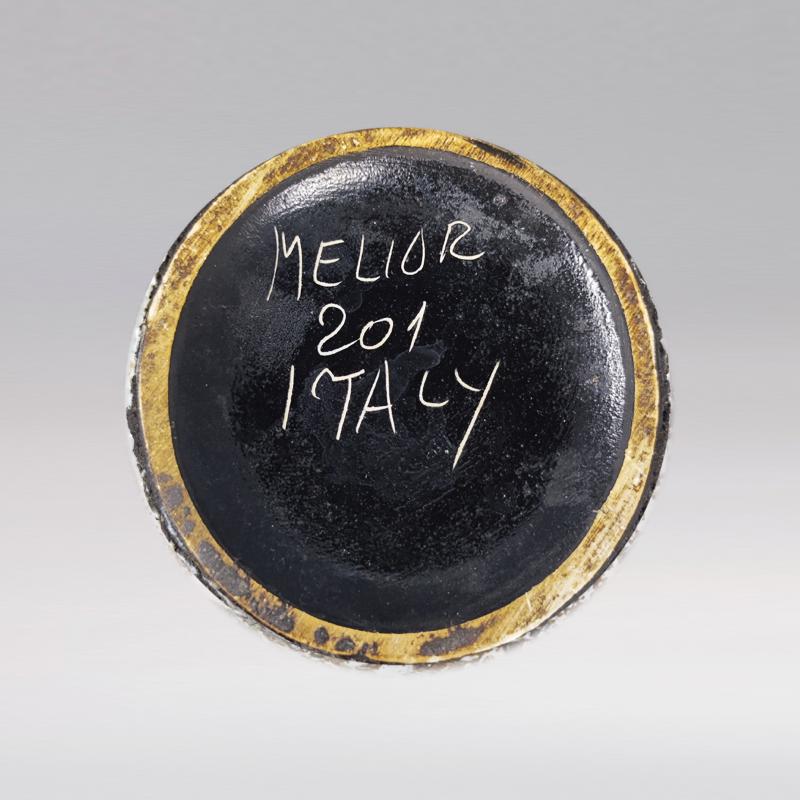 Vaso in lava del 1960 di Melior. Prodotto in Italia in vendita 1