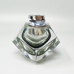 1960s Stunning Table Lighter in Murano Sommerso Glass By Flavio Poli for Seguso