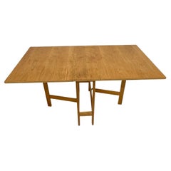 Retro 1960s Style Maria Flap Drop Leaf Gateleg Dining Table Folding