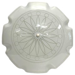 1960s Sunburst Flush Light