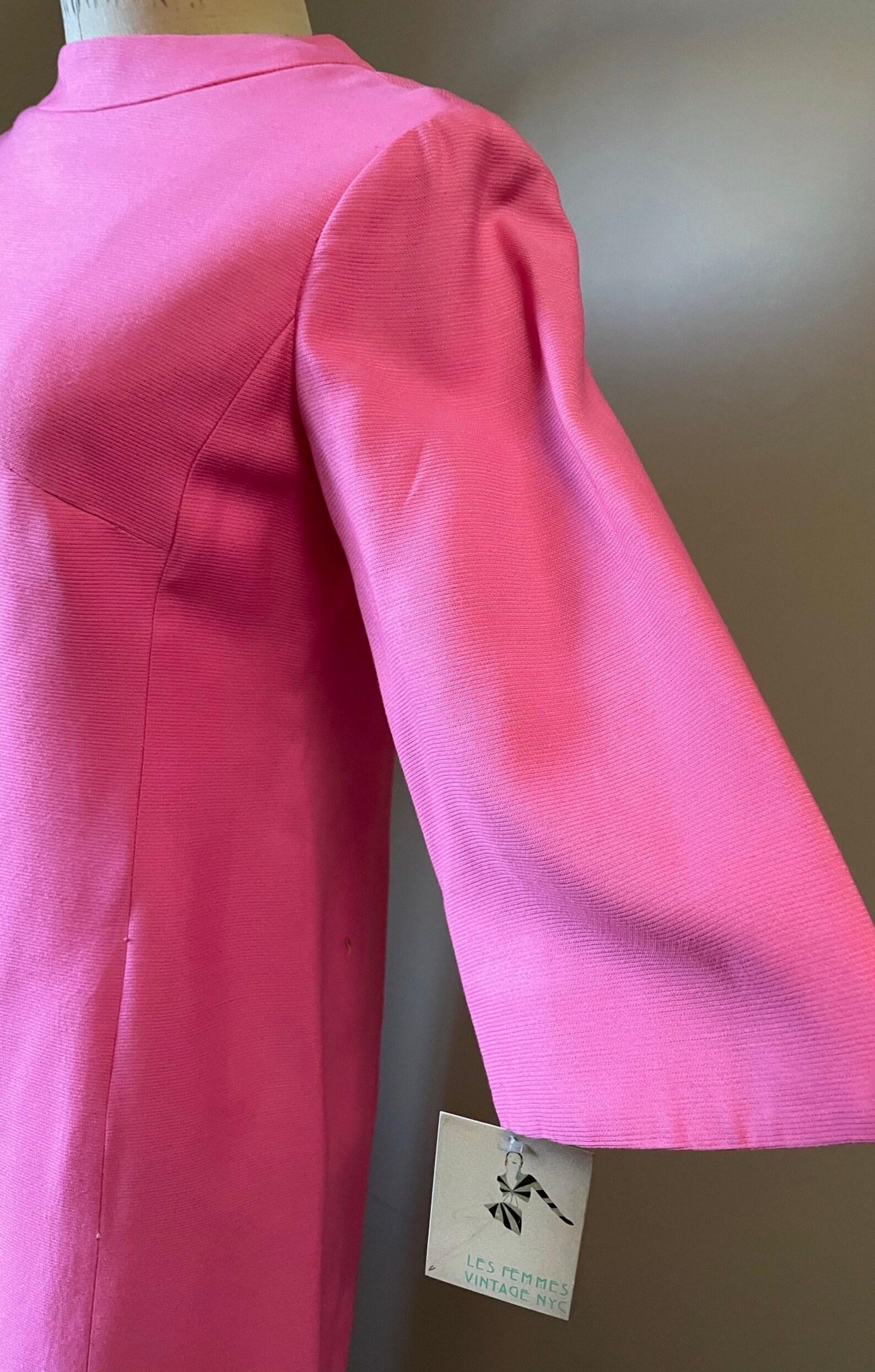 Suzy Perette Pink Shift Dress, Circa 1960s For Sale 3