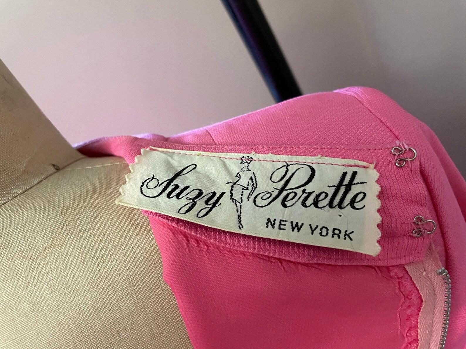 Suzy Perette Pink Shift Dress, Circa 1960s For Sale 4